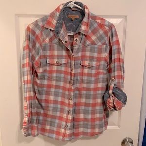 Plaid Cowboy Button-Up